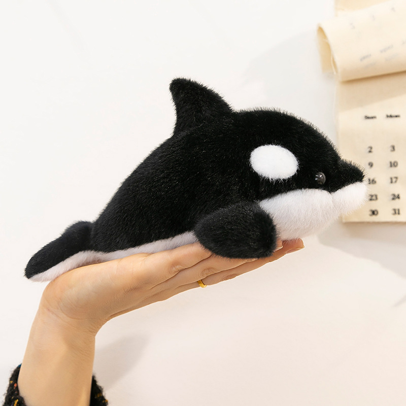 Wholesale of Marine plush toys, whale dolls, aquarium small dolls, dolphin, shark and seal dolls, one-piece consignment Specification image
