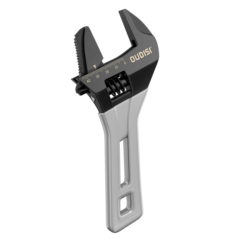 Otis short-handle multi-functional adjustable wrench, kitchen and bathroom disassembly and assembly high-torque bathroom short-handle adjustable wrench Item Picture