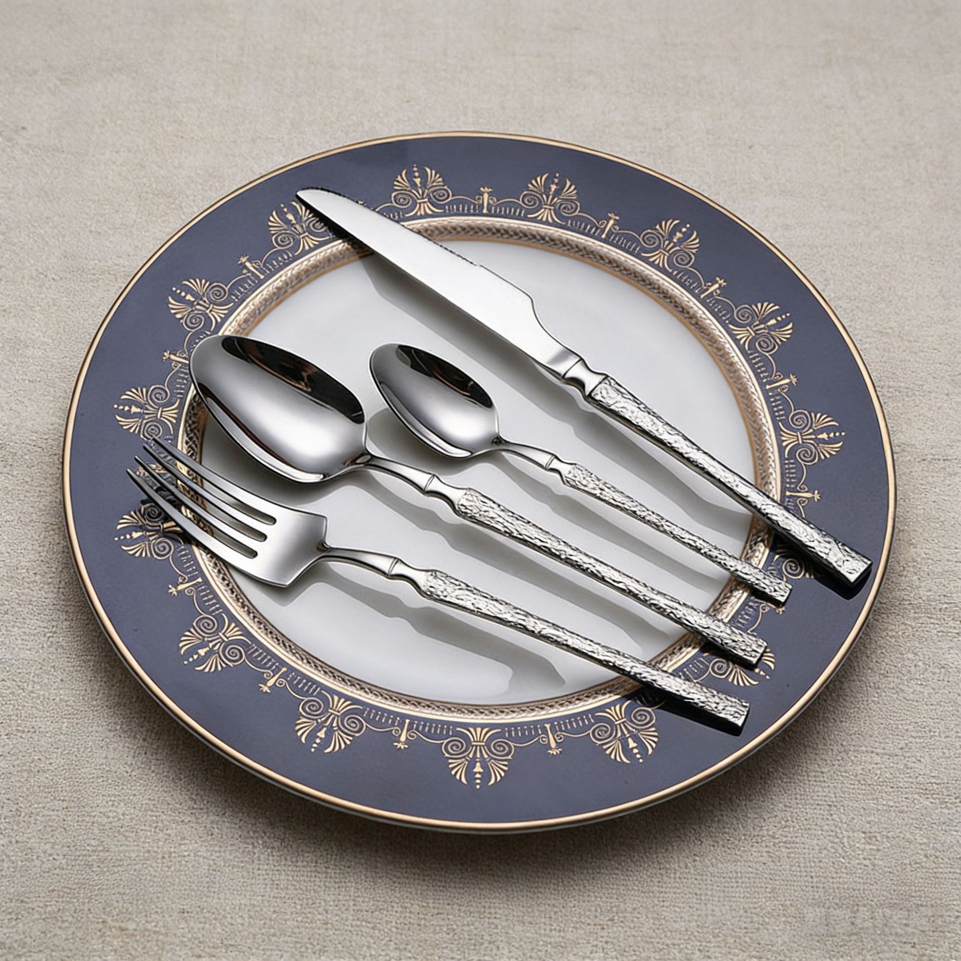 西餐刀、叉、勺实物图