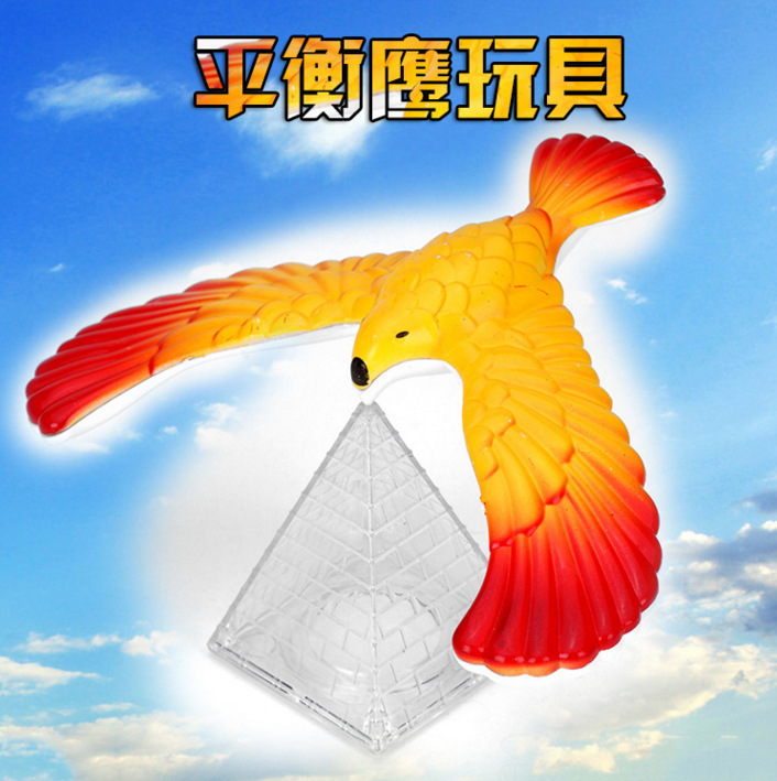 Balanced Eagle toy, plastic eagle model, rocket aircraft model, F35 simulation foam aircraft model
