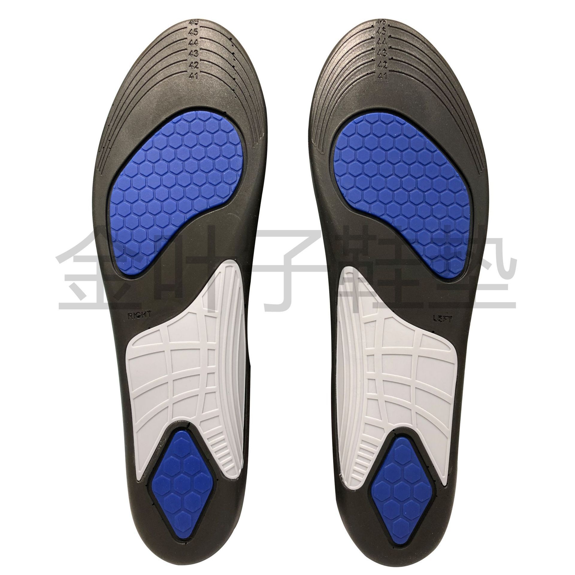PU arch support anti-twist height-increasing sports insoles, men's sweat-absorbing and deodorizing GEL high-elasticity shock-absorbing military training insoles Application Scenario