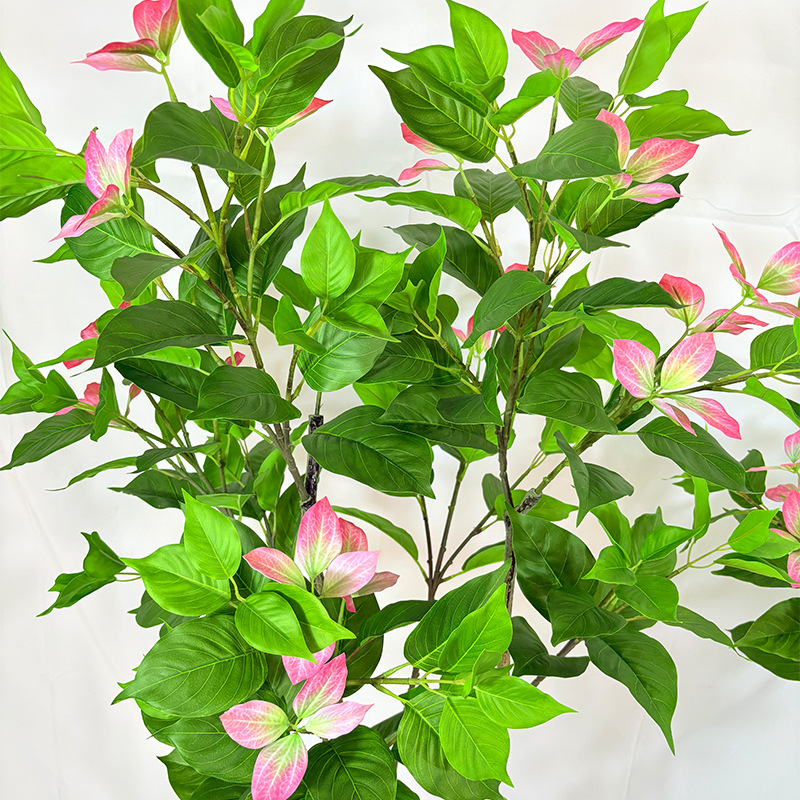 防真插花/多肉仿真花/微景观手工苔藓批发/针织花/仿真植物细节图