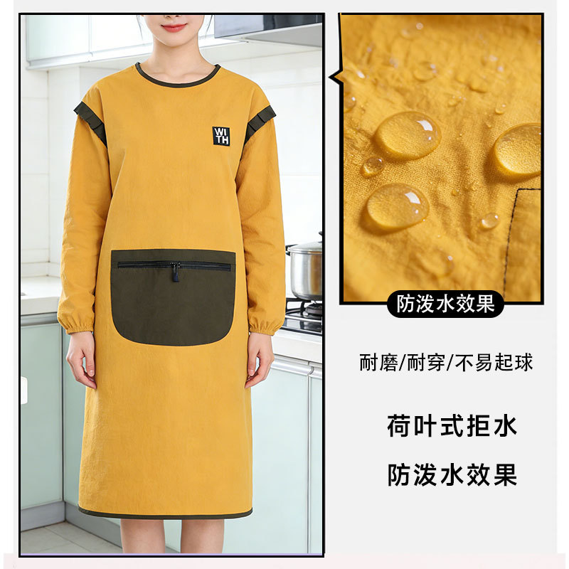 围裙/防晒冰丝/咖啡围裙/围裙牛仔/跨境细节图