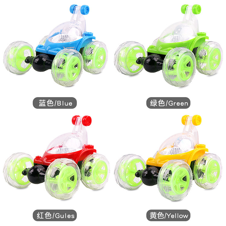 Large rolling stunt car, Douyin of the same style, dump car, charging remote control car, light and music car, children's toy car Application Scenario