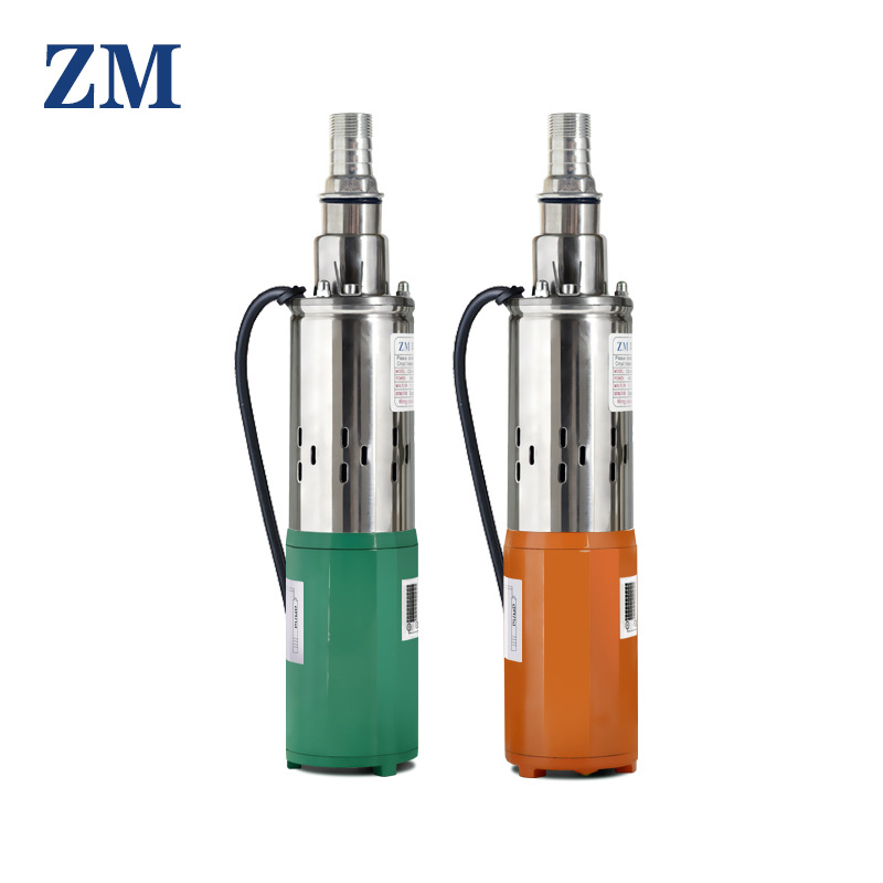 H太阳能直流泵12v24v36v48v60v高扬程SolarDCpump电瓶直流螺杆详情图5