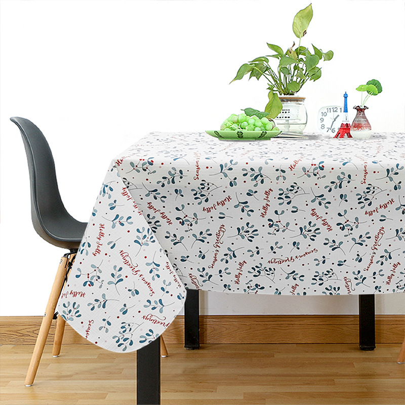 供应PEVA/EVA桌布复合无仿布法兰绒台布尺寸颜色定制厂家销售产品图