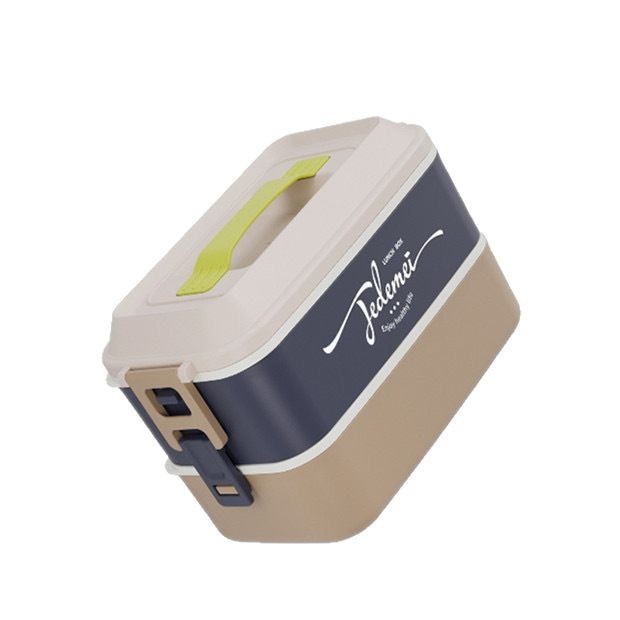 Single-layer and double-layer food-grade 304 stainless steel sealed and insulated lunch box, microwave oven-safe lunch box Item Picture