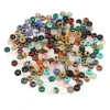 Wholesale of 5x10mm natural jade crystal abacus large-hole beads and loose beads diy bracelet accessories Item Picture