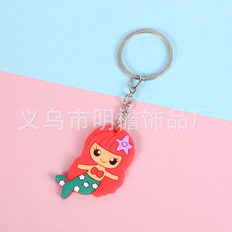 钥匙扣/卡通钥匙扣挂件/钥匙扣公仔挂件/马卡龙钥匙扣/流沙入油玩具产品图