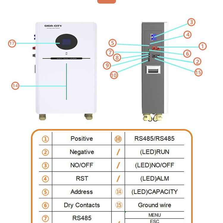 Factory Direct Sales Of 10Kwh Wall-Mounted Lithium Iron Phosphate Energy Storage Batteries With 51.2V Solar Power Supply And Ewatt Battery Cells Application Scenario