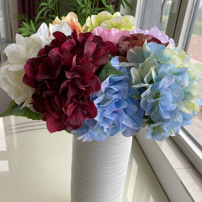 仿真花DIY发饰配件/仿真花/5朵塑膠花/假花/假花批发产品图