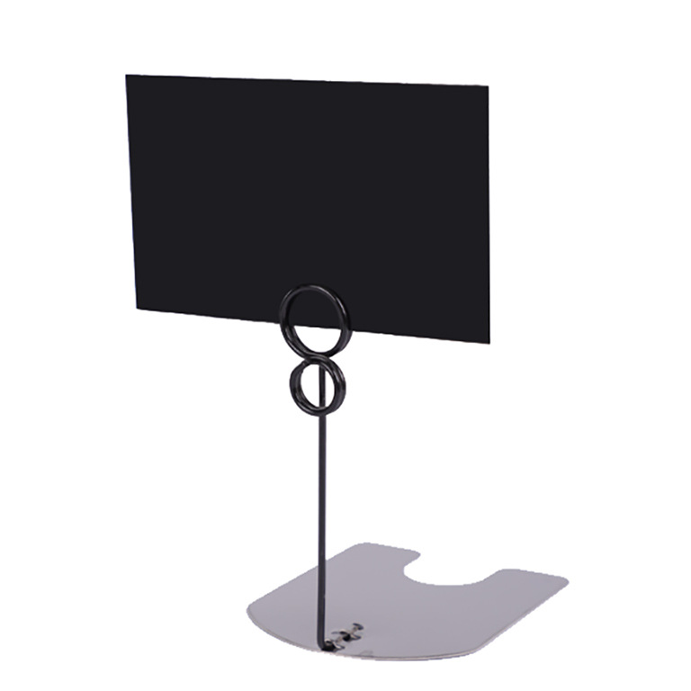 Metal tag holder, supermarket bread price tag stand, vertical cake price tag display board, commodity price tag Item Picture