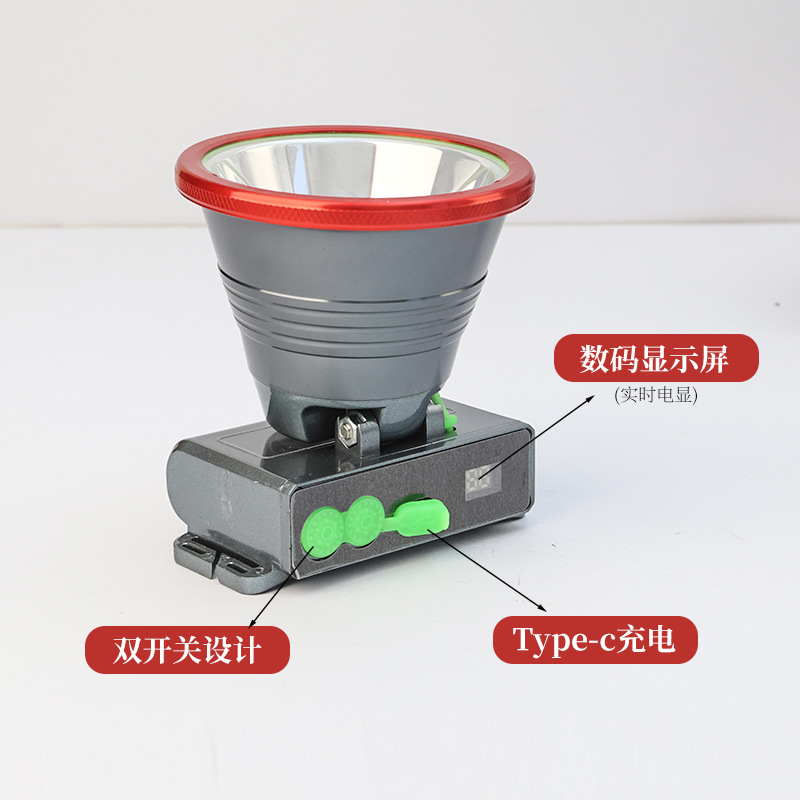 Darth Vader Large Spot Laser Cannon Strong Light Flashlight 9090 Outdoor Camping Repair Lamp High Power flashlight details Picture