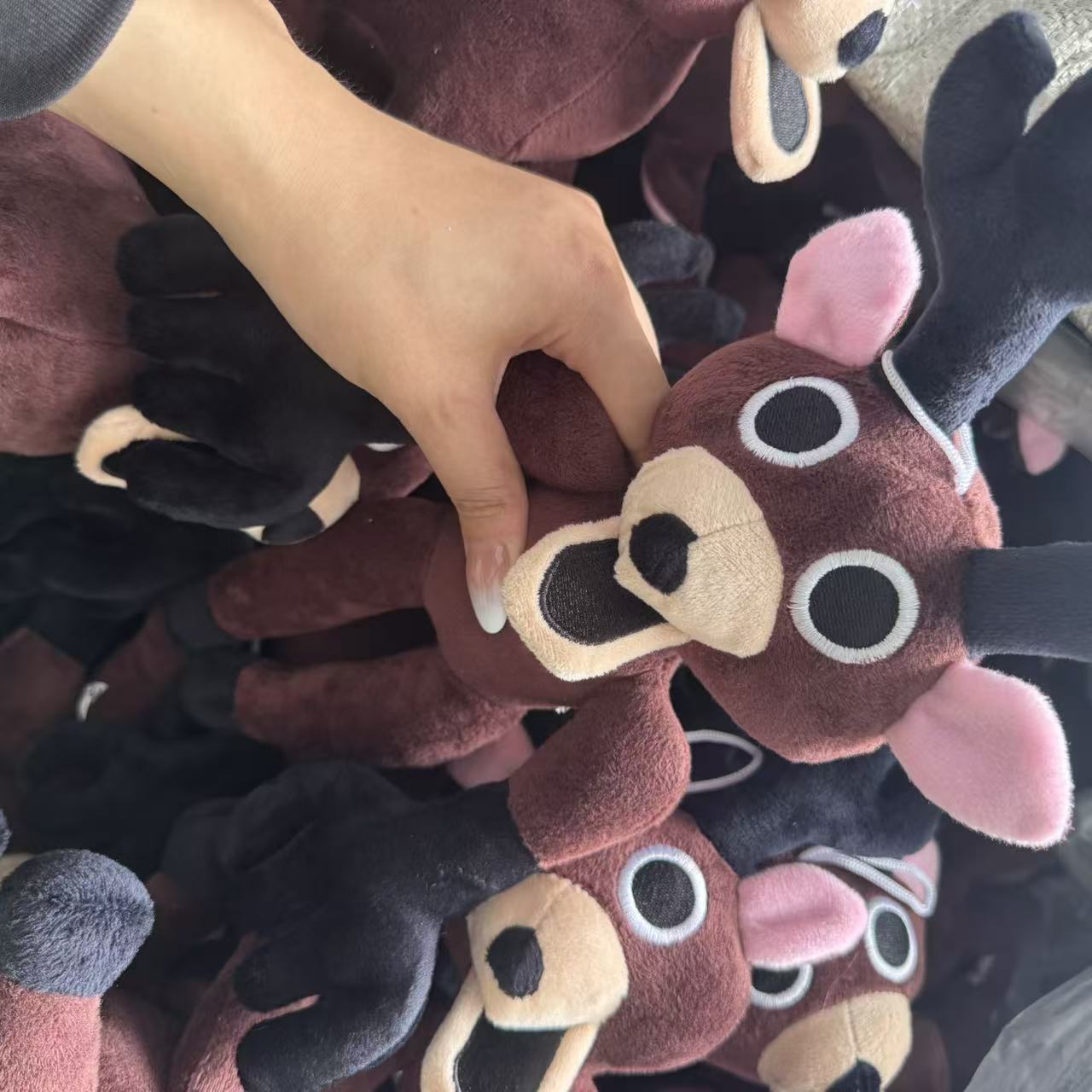 毛绒玩具/玩偶/八寸精品毛绒玩具/星星人/玩偶挂件产品图