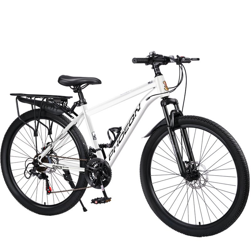 Factory wholesale of new Dream Bird mountain bikes, bicycles, shock-absorbing, commuter, student, high-carbon steel, off-road to work cycling Item Picture
