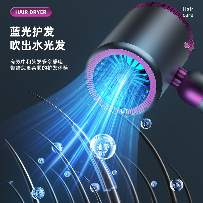 NOVA NV-7426 Blue Light Hair Care Folding Hair Dryer 1200W Hair Care, Hair nourishing, smooth and frizzy Application Scenario