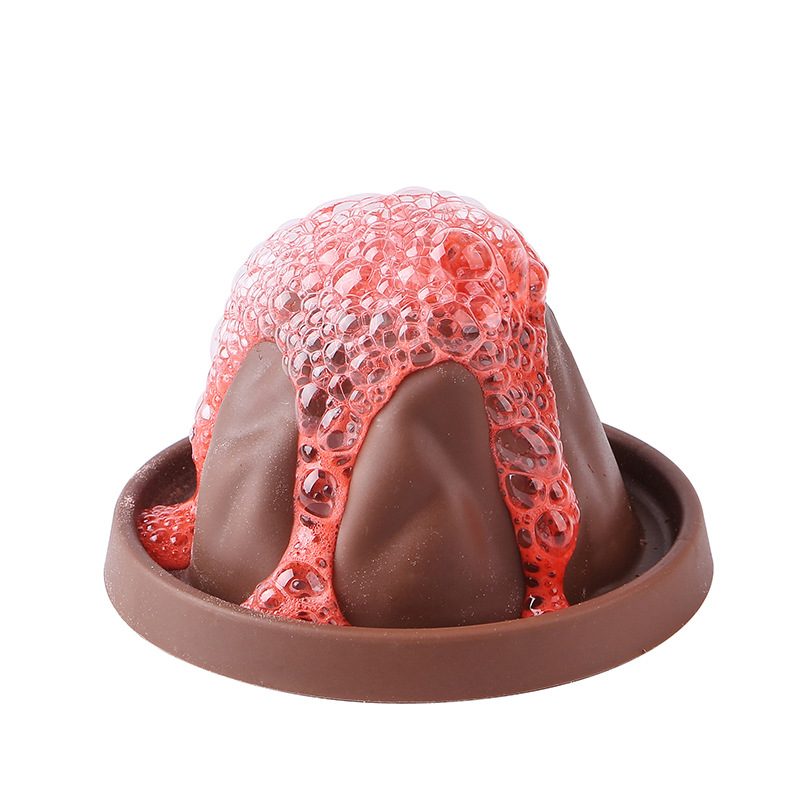 Primary school students' small science and technology creations: Volcanic eruption gift box, small science experiment equipment model, explosion intelligence Item Picture