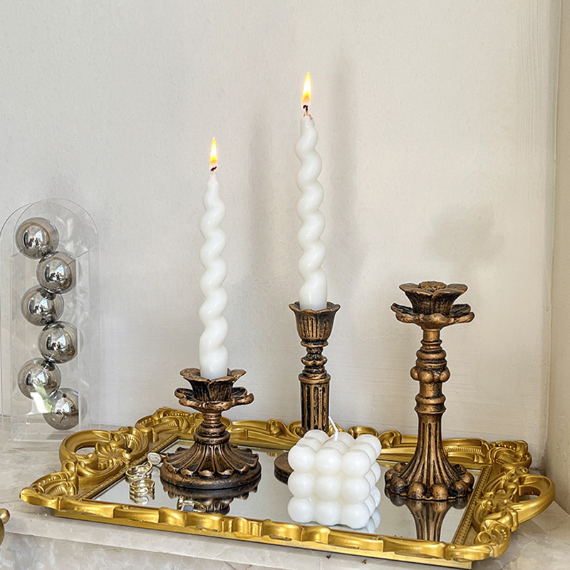 烛台/玻璃烛台/蜡烛工艺品/蜡烛香薰玻璃杯/烛台摆件细节图