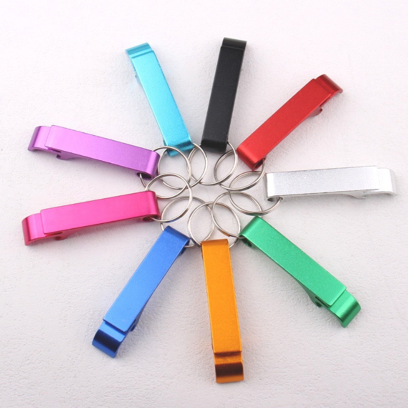 Multi-functional aluminum alloy beer bottle opener, keychain, portable can opener, portable bottle opener wholesale Application Scenario