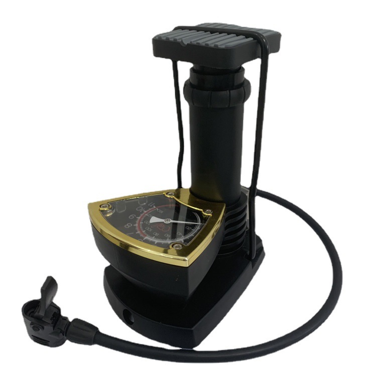 SUPER-BOSS脚踩高压打气筒迷你便携电动车自行车摩托车脚踏充气泵