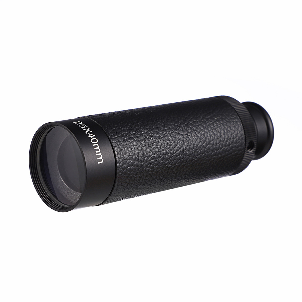 This 25X40 telescopic monocular is a high-definition, high-power portable telescope with an outdoor appearance Item Picture