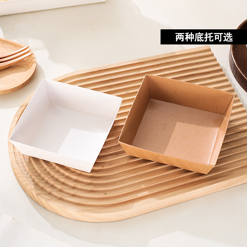 一次性蛋糕打包盒包装盒pet透明礼品盒食品包装长方形食品级盒子 Application Scenario