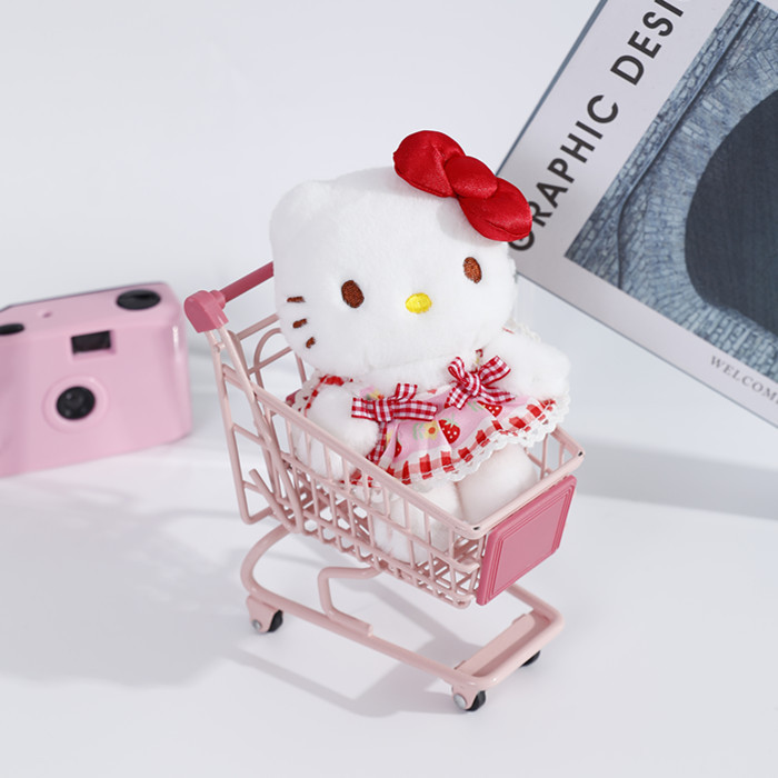 Shangrongfang's genuine Sanrio flower kitty heart-shaped pendant, doll, bag and toy Specification image