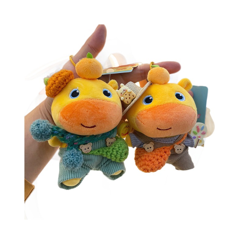 【 Authentic 】 Original secondary costume water Dolphin Lulu plush doll bag Pendant, Little Red Book Internet celebrity doll Item Picture