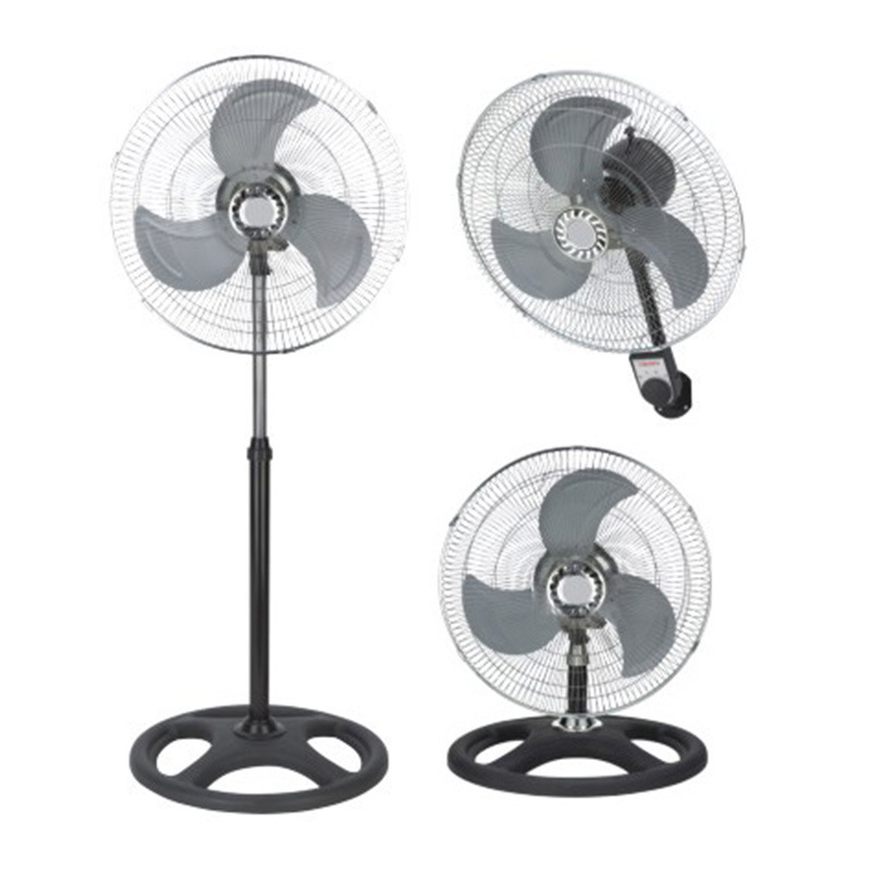 Wholesale of three-in-one fans for foreign trade, floor fans, household, industrial wall fans, floor fans and business fans from the manufacturer