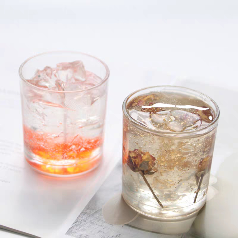 批发加厚透明简约烛台diy蜡烛杯家用蜡烛玻璃容器香薰玻璃杯空杯