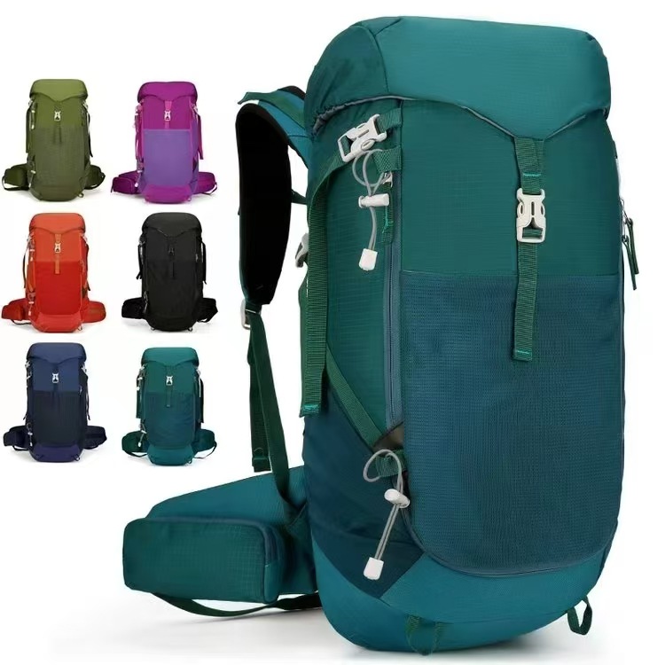 40-liter large-capacity outdoor hiking bag, camping tent backpack, men's and women's sports travel bag, hiking travel luggage bag