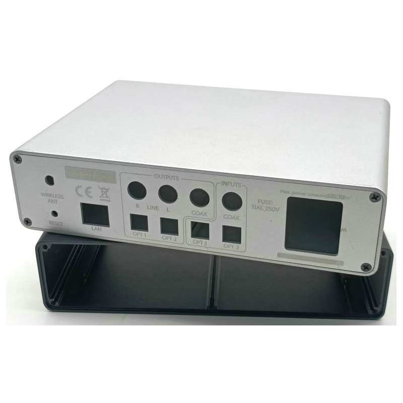 Aluminum alloy shell desktop power amplifier, aluminum profile shell car audio amplifier, aluminum shell durable case Application Scenario