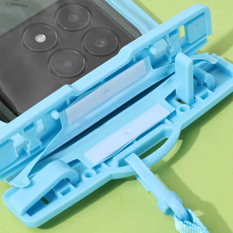 亚马逊热卖pvc通用手机防水袋户外漂流潜水游泳可触屏拍照8级防水产品图