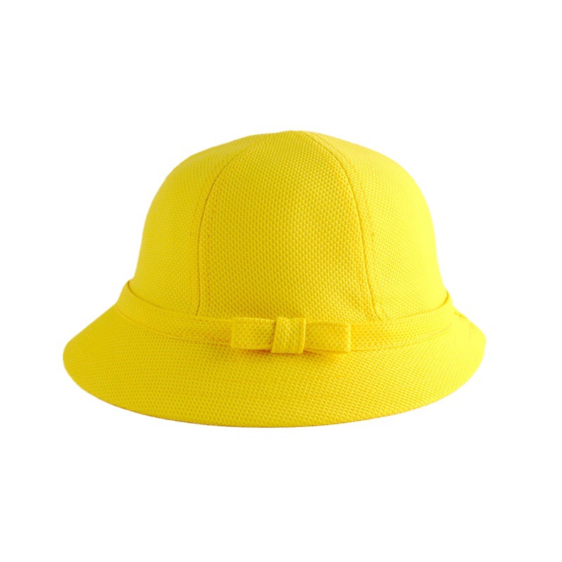 Japanese-style artistic Chibi Maruko-chan soft girl, soft and cute hat, bow, kindergarten sunshade, little yellow hat fisherman cosplay Item Picture