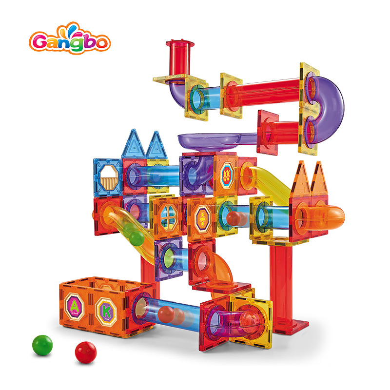 【 Customized Processing 】 Color Window magnetic Sheet pipe building blocks children's magnetic educational construction translucent assembly toys Item Picture