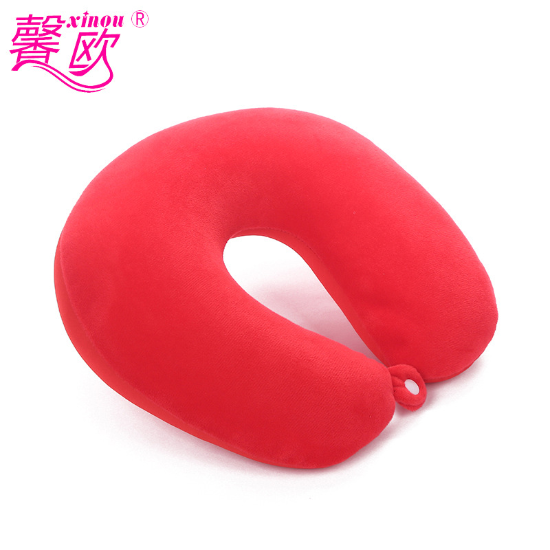 颈枕情侣卡通/旅行头枕/u型枕/U型枕/护颈枕简约产品图