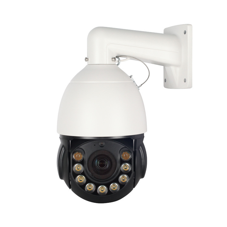 Tianshitong's 6-inch POE warm light full-color spherical camera has a 5-megapixel waterproof rating of IP66 Item Picture
