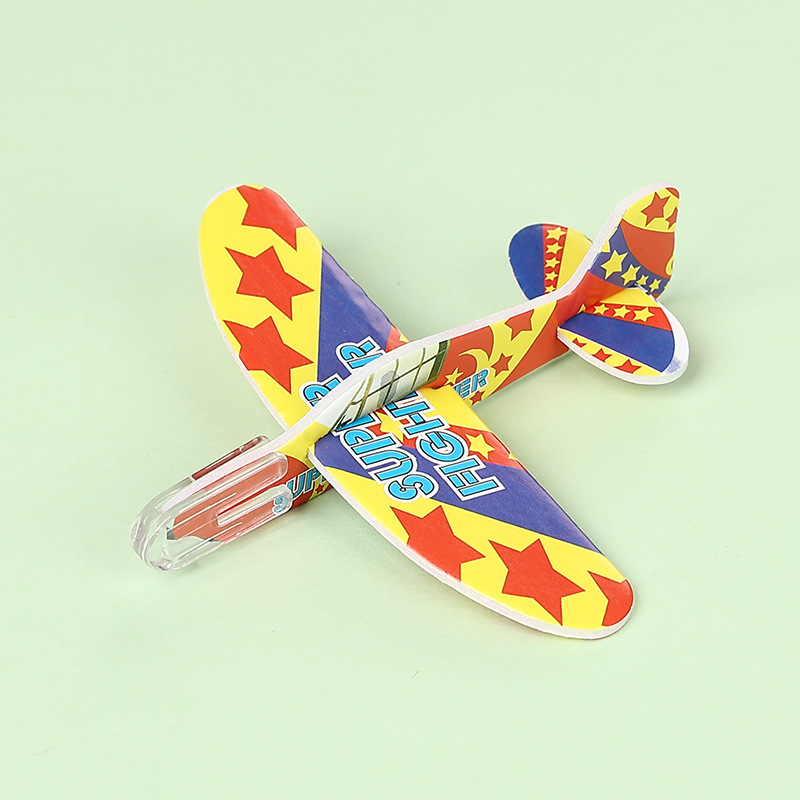 Mini hand-thrown small aircraft foam, colorful children's toy models, street stall gifts, cross-border wholesale for kindergartens Application Scenario