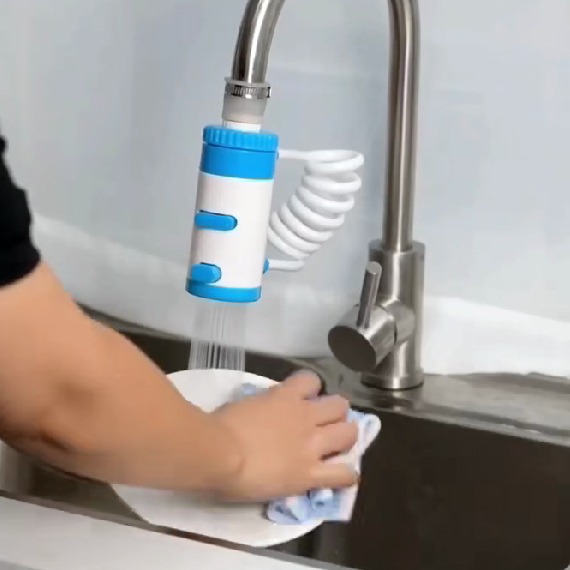 Faucet foam shower head splash-proof kitchen dishwashing, bathroom hand soap liquid multi-functional conversion joint extender