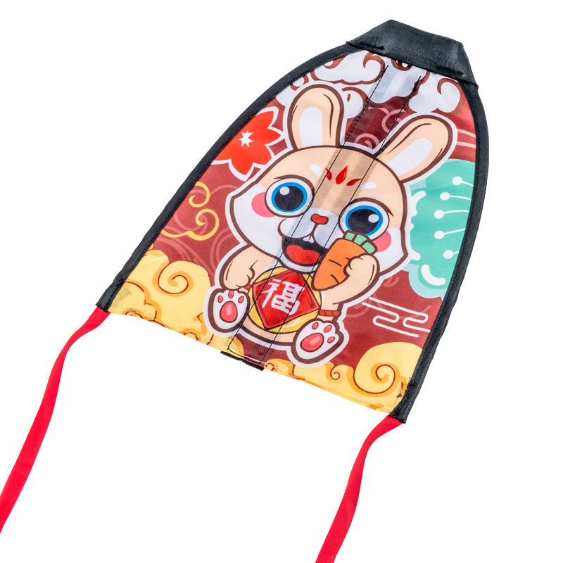 Children's toys for flying kites, holding outdoor elastic bands, flying kites, square flying saucers, outdoor little boys and girls Item Picture