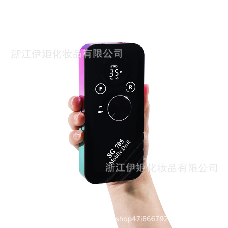 Nail salon battery-powered electric nail polish, nail removal and repair for beginners, portable nail polish machine for dormitories, nail removal dead skin details Picture