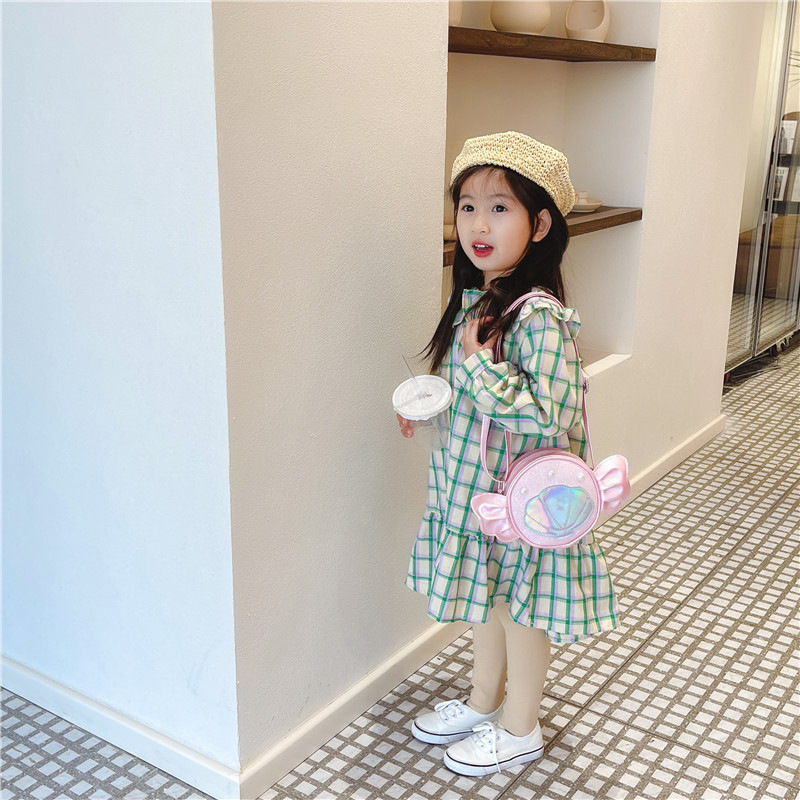 Versión coreana bolsa de niños lindo cartoon candy lentejuelas bolsa de un hombro bolsa de cuerpo cruzado de radium bolsa de cambio Specification image