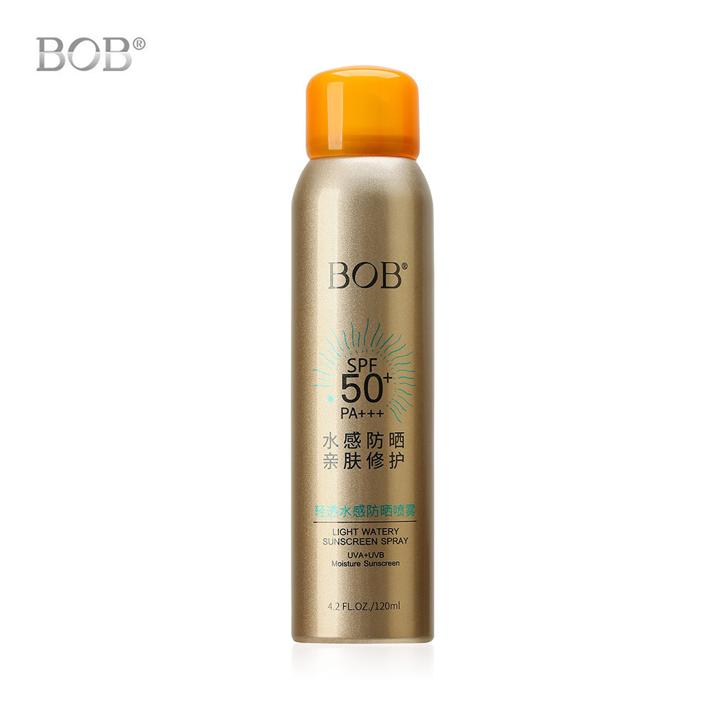 bob's light and water-permeable sunscreen spray hydrates, moisturizes and refreshes. It provides full-body protection against ultraviolet rays outdoors in summer Item Picture