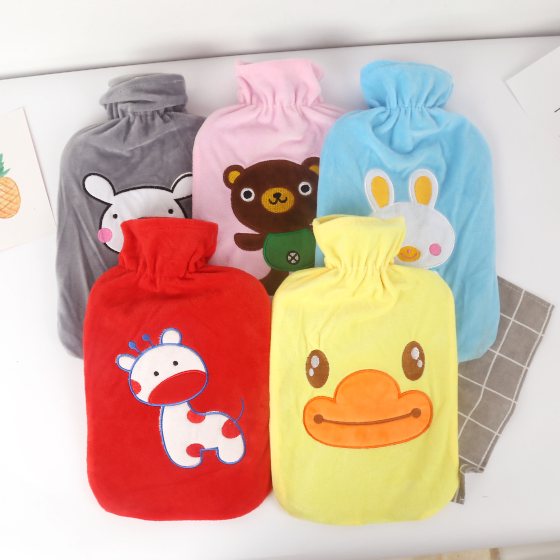 暖手袋/热水袋学生冬季卡通/热水袋/注水袋/旗帜产品图