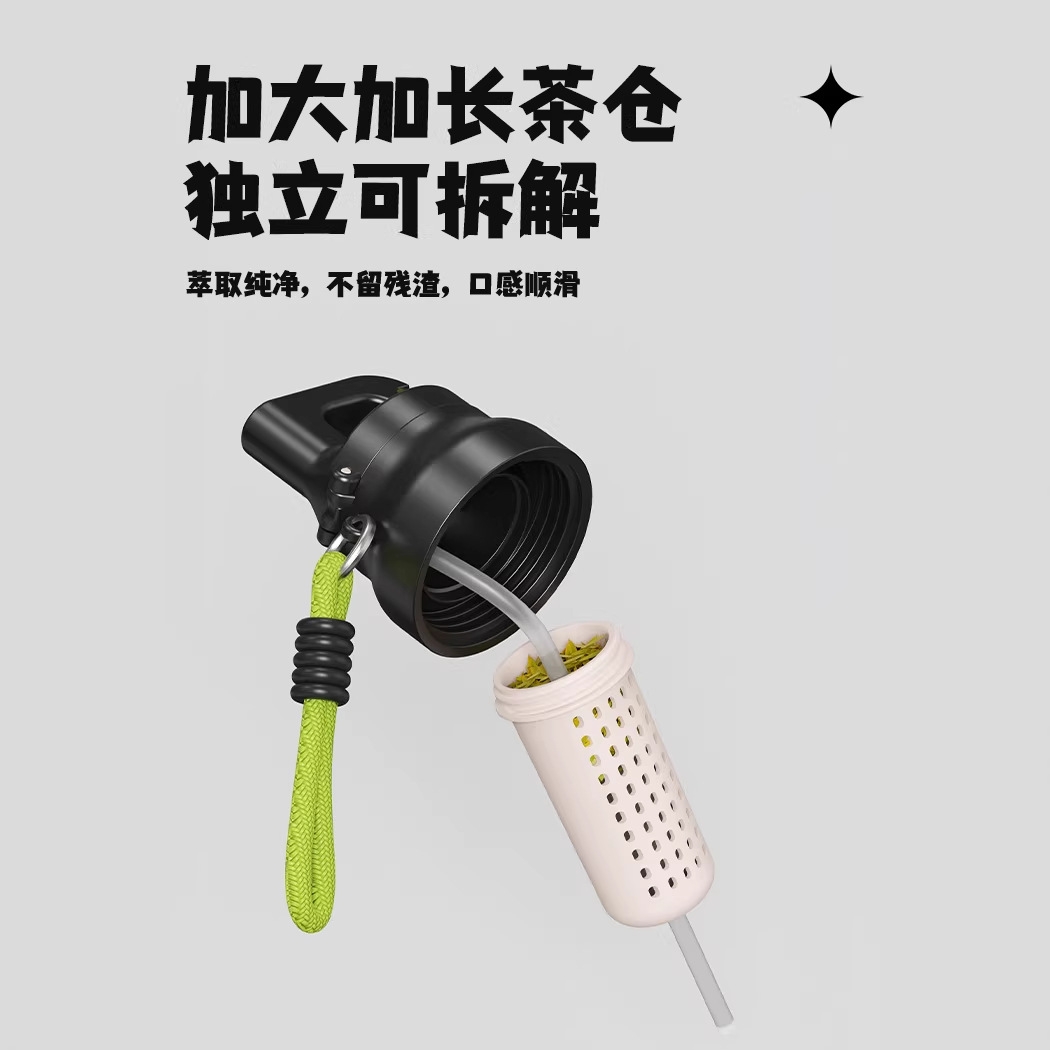 كوب جديد من الماء مقاوم للحرارة مقاوم للسقوط، يفتح كأس بلاستيكي محمول على شاحنة Specification image