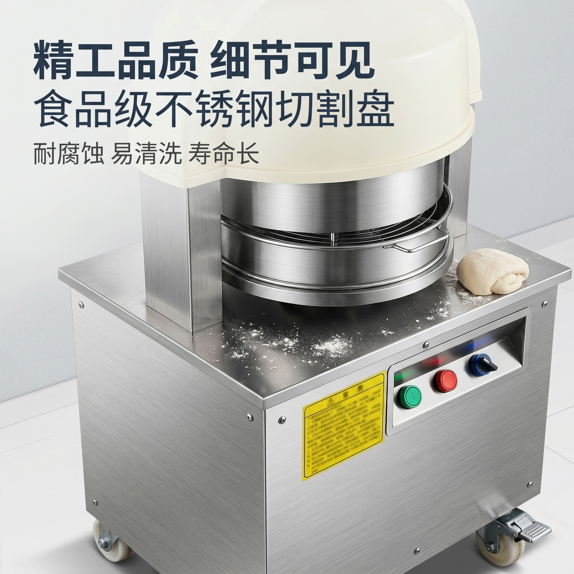 Multi-functional dough block machine, 36-head automatic cutting machine, high-efficiency and labor-saving dough kneading machine specially designed for bakeries and steamed bun shops Specification image