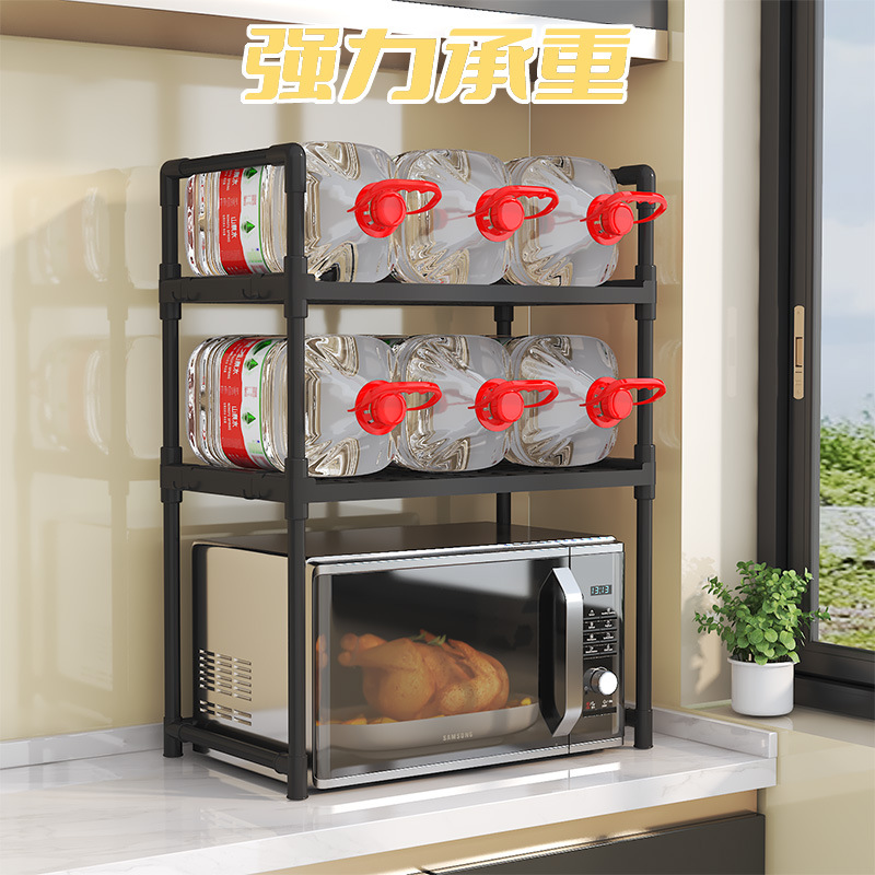 厨房置物架/厨房柜子/收纳架/居家收纳用品/置物架细节图