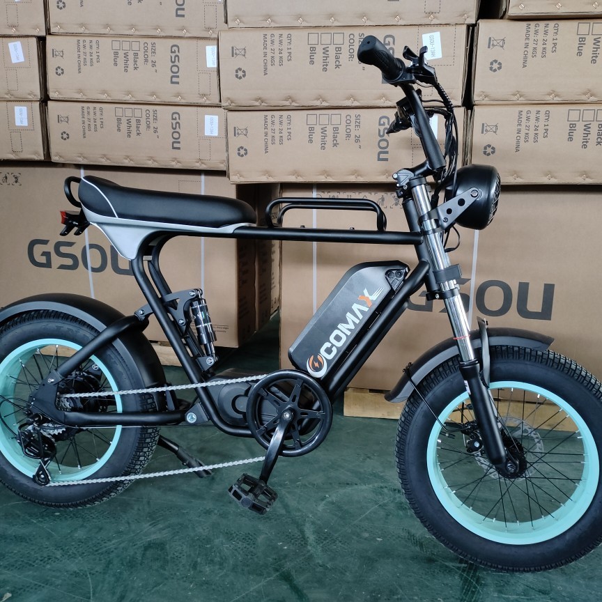 Cross-border DirtBike 18-inch super520t2 Fat tire 4.0 electric lithium battery-powered off-road bicycle