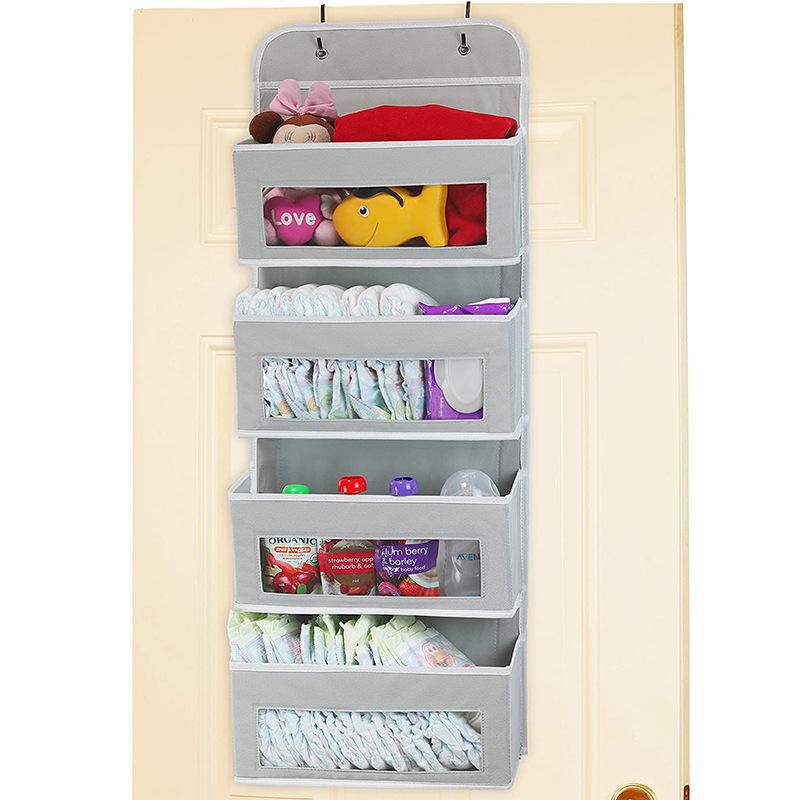 Bag storage, hanging bag, rear hanging bag, wall-mounted mobile phone storage, hanging baby bed, underwear hanging storage bag details Picture