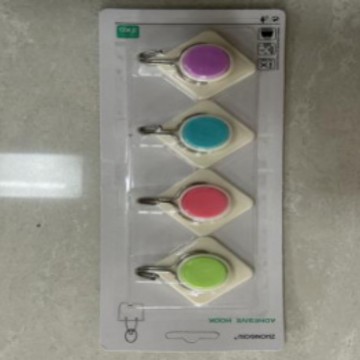 Household hooks, strong adhesive, wall-hanging, load-bearing suction cups, kitchen hooks, seamless adhesion behind doors, no need to drill holes, adhesive hooks Specification image